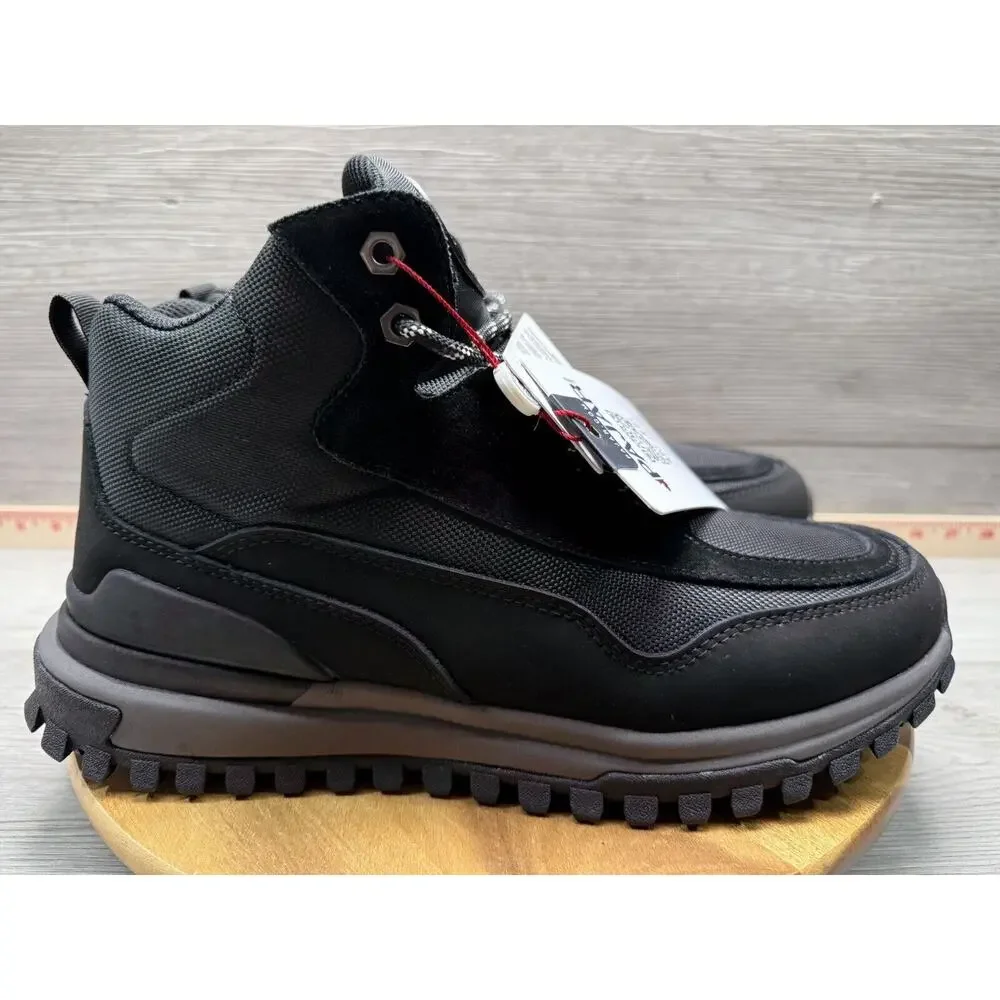 PAJAR Men's Fireburst Front Lace Black Nubuck Boots. EU 44. Mens 11